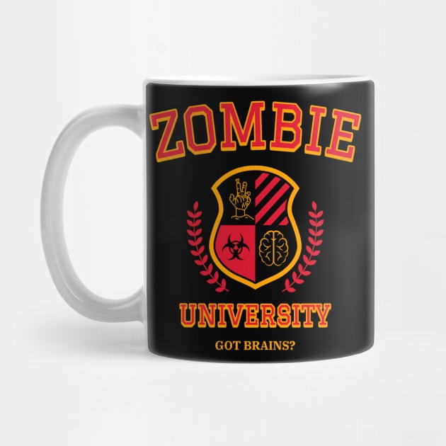 Zombie University Halloween Costume by SunGraphicsLab